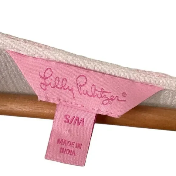 Lilly Pulitzer Mella Maxi Coverup In Resort White in Size S/M - Picture 11 of 11